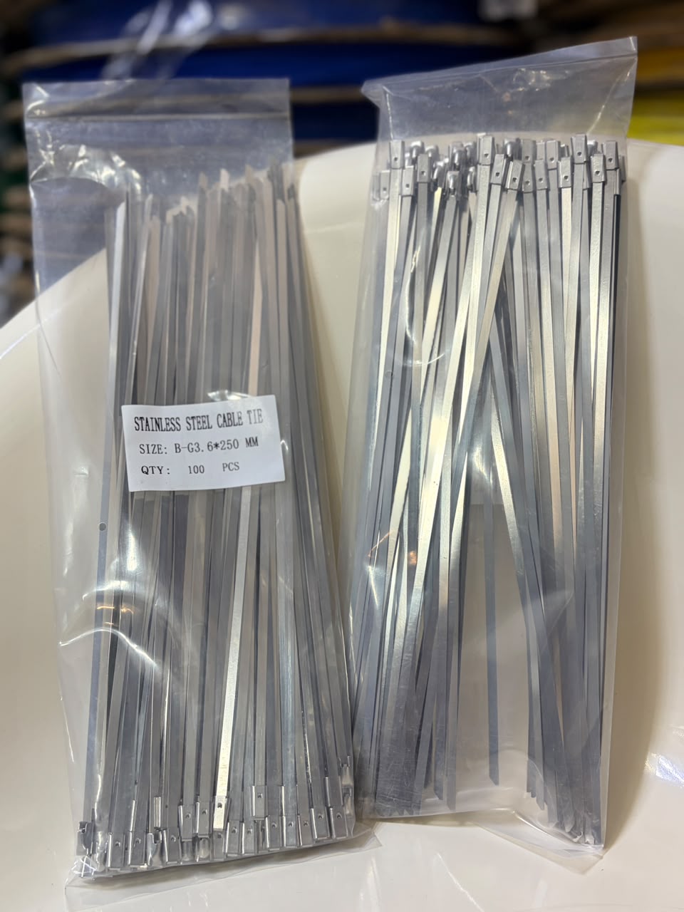 ORGINAL STAINLESS STEEL CABLE TIES \\\ COSTUME MADED ///