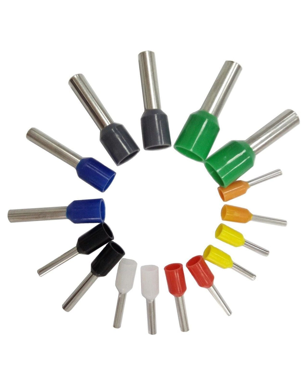 Insulated Bootlace lugs all colours