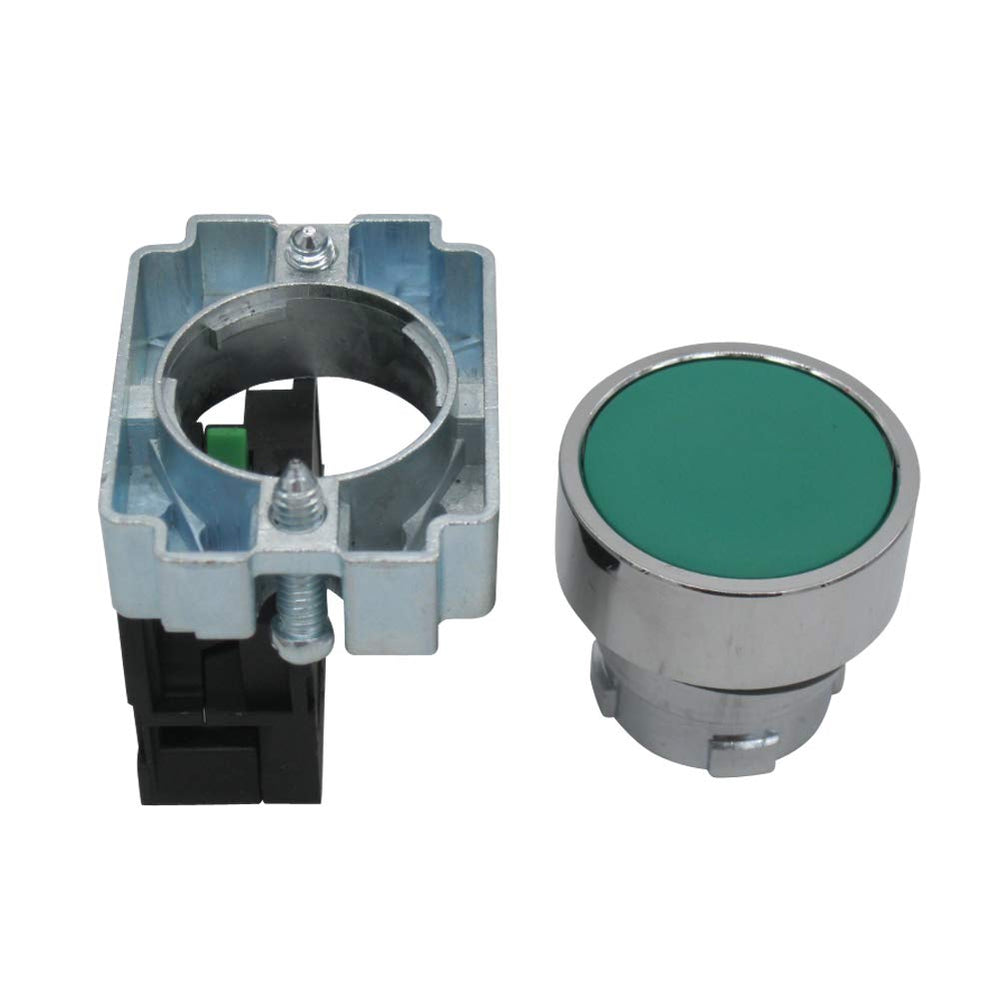 Push Button Switch 440V 10A - Green Andeli