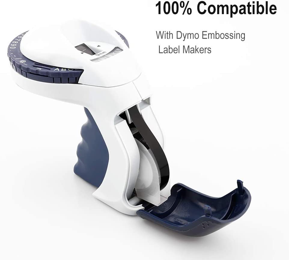 Compatible Embossing Label Tape for Dymo Organizer Xpress Pro 12965 DYM12966