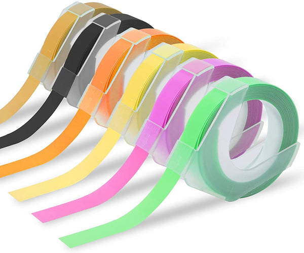 Compatible Embossing Label Tape for Dymo Organizer Xpress Pro 12965 DYM12966