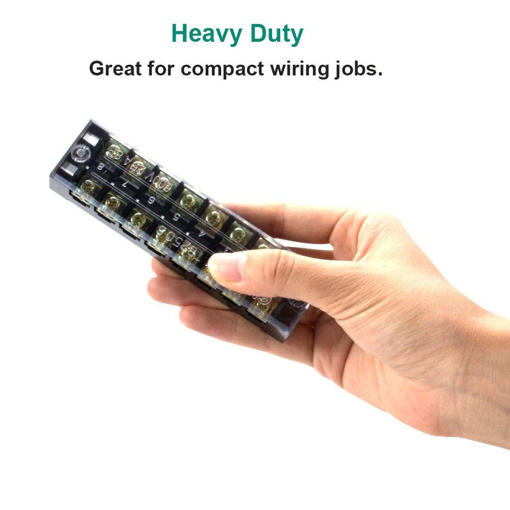 Terminal Block 8 Positions 600V 25A