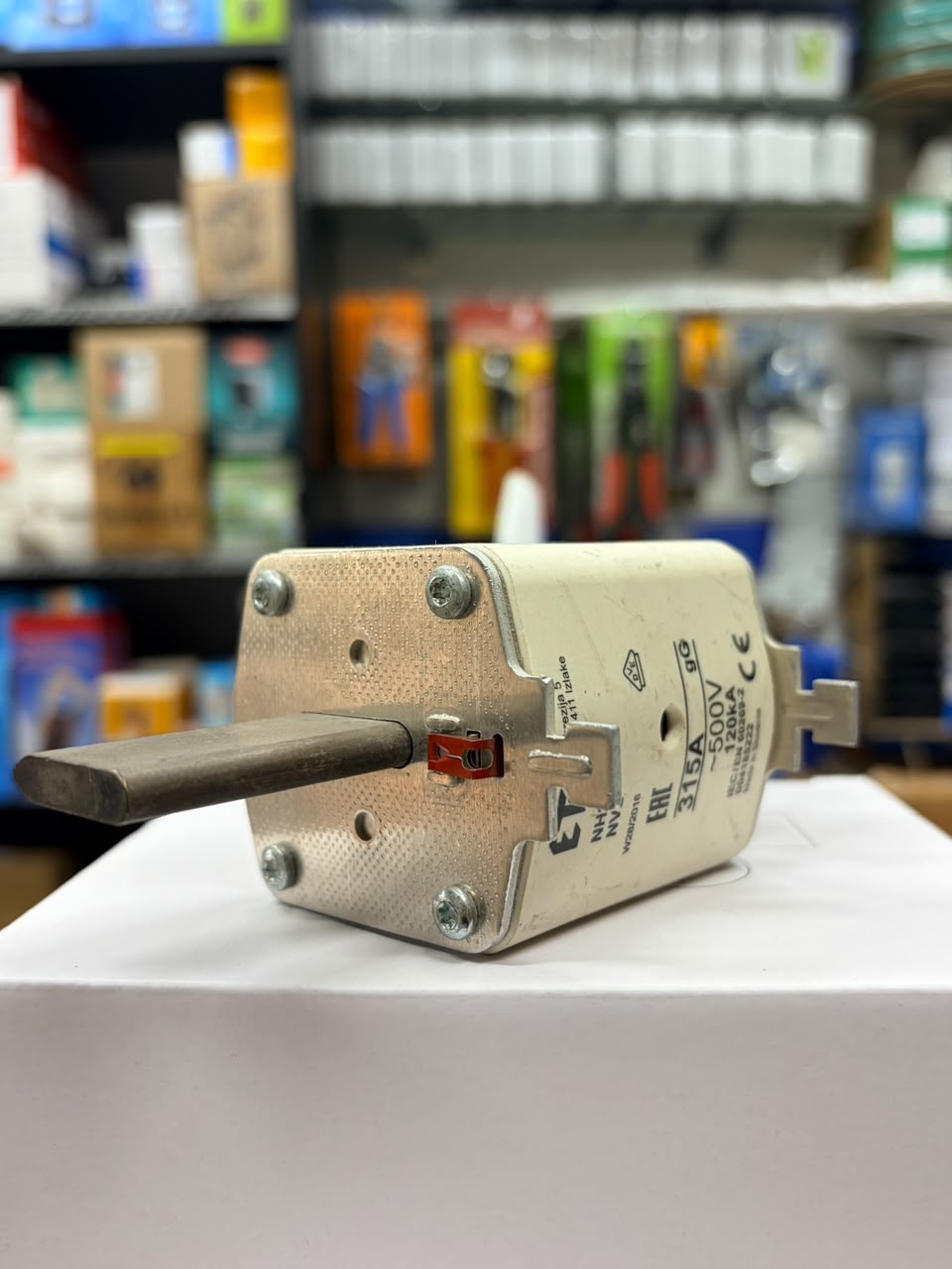 ETI NH2/NV2 INDUSTRIAL KNIFE BLADE FUSE LINK 315A AT ~500V