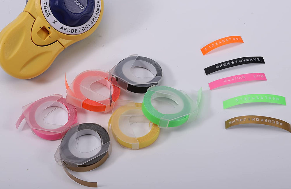 Compatible Embossing Label Tape for Dymo Organizer Xpress Pro 12965 DYM12966