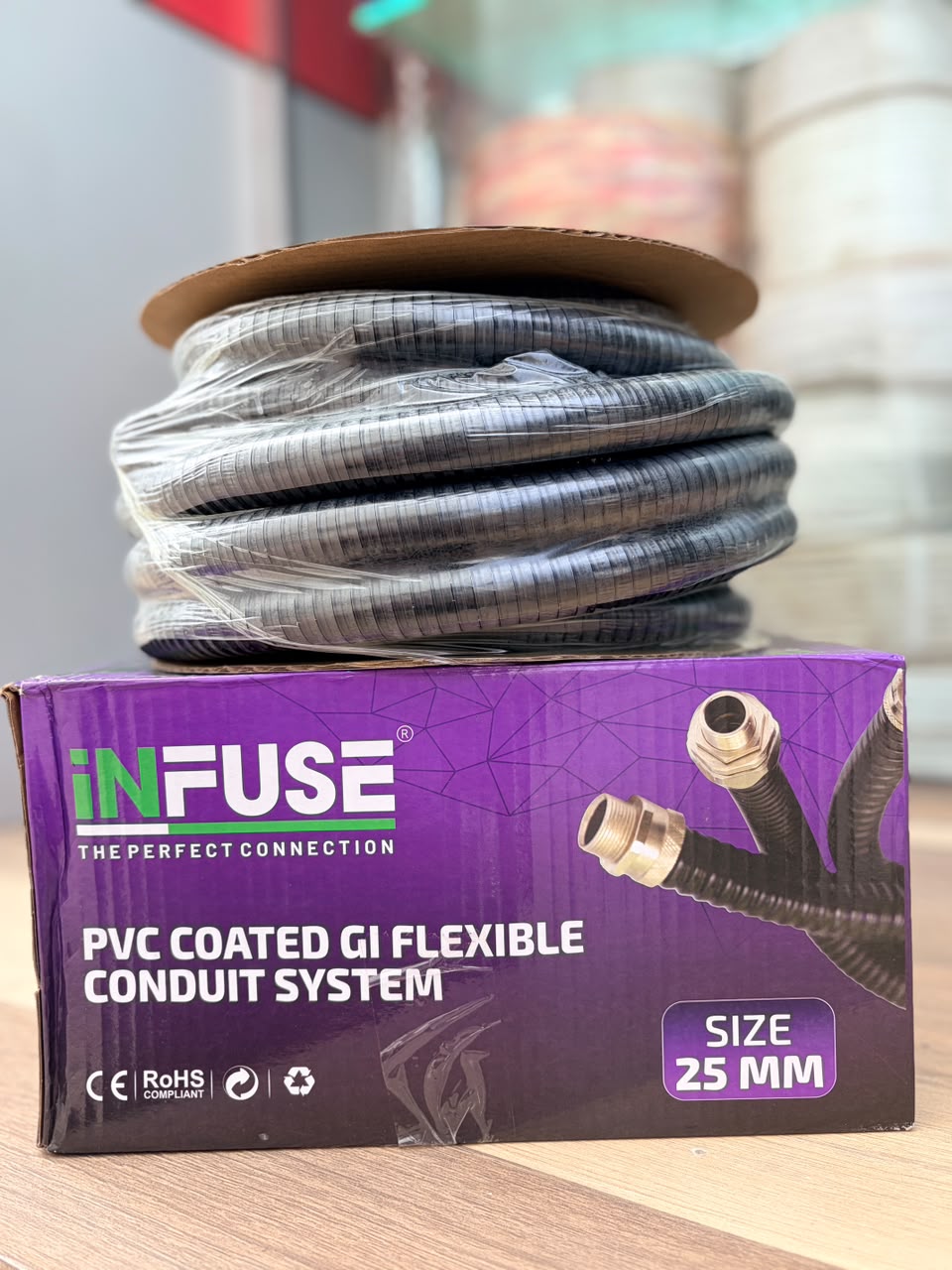 PVC Coated GI Flexible Conduit - Kopex