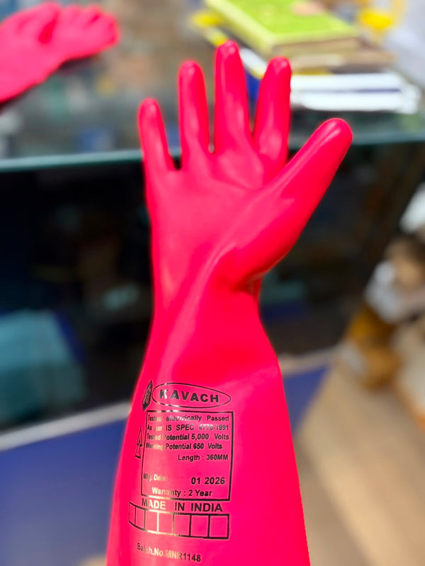 Hand Gloves 5kV | Rubber Gloves Insulating