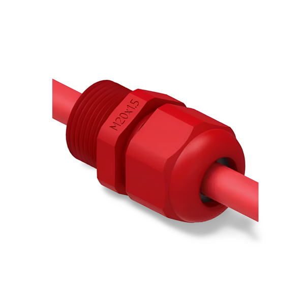Nylon Cable Gland Red