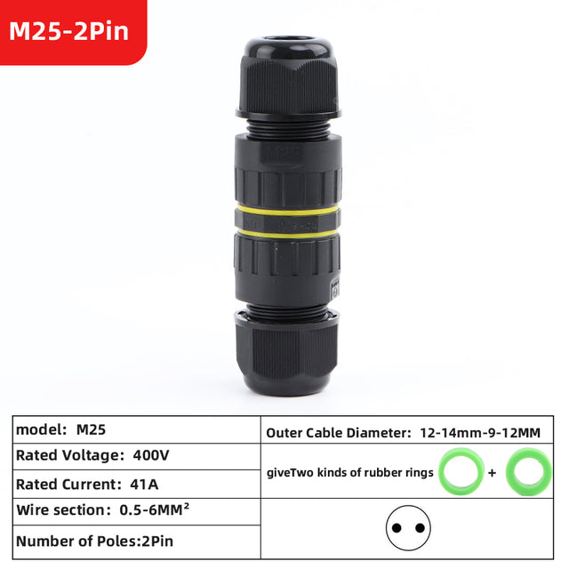 Waterproof connector \ Line Connector
