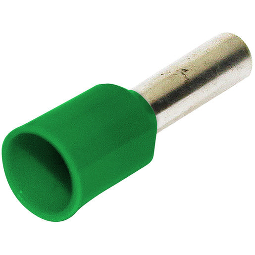 Insulated Bootlace Lug 0.75mm Green
