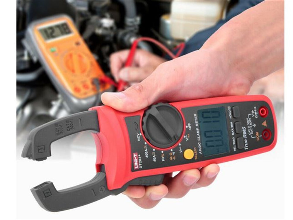 Digital Clamp Meter AC DC Volt ( UNI-T UT203+) Upgraded Version