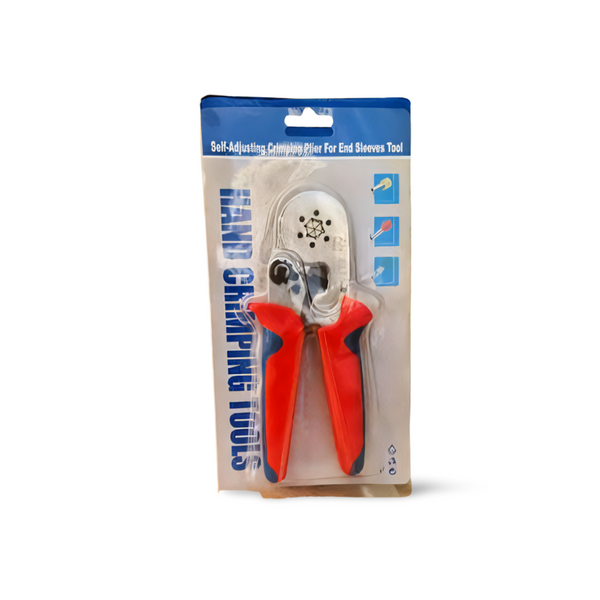 Bootlace Ferrule Self-Adjustable Cord End Sleeves Crimping Tool