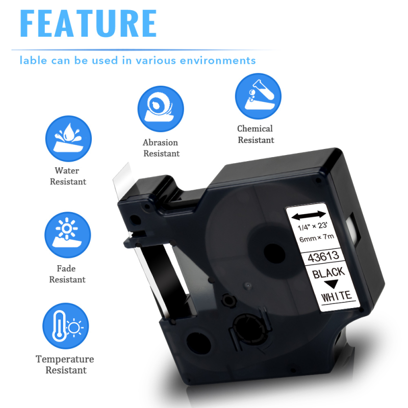 Tape Cassette | D1 Series (DYMO Compatible)