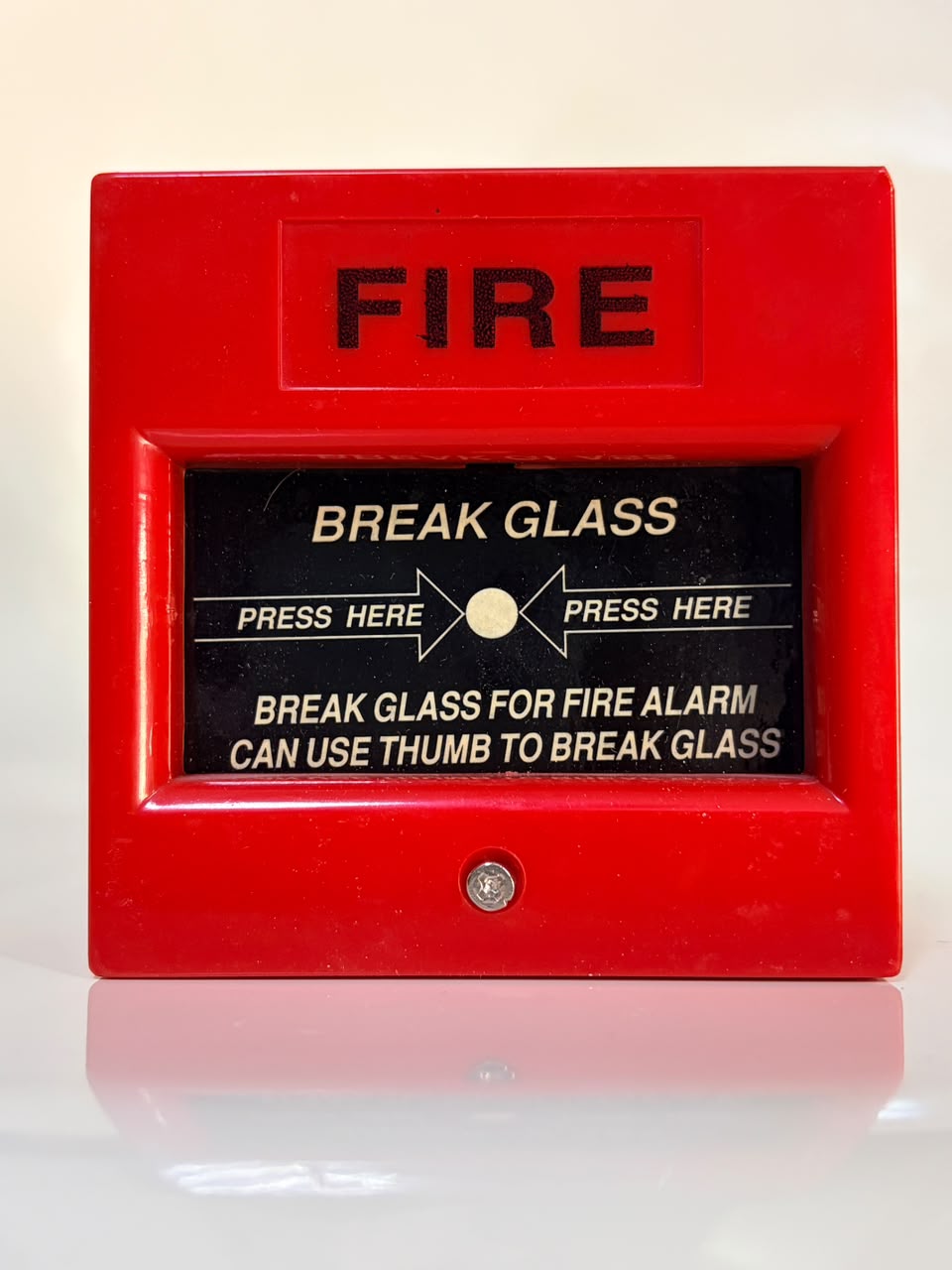 Fire Break Glass Manual Fire Alarm Call poin