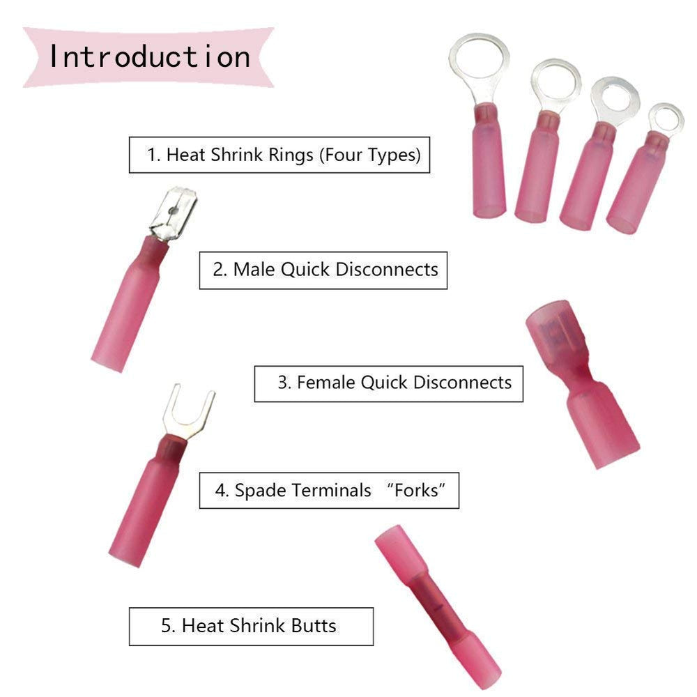 Heat Shrink Wire Connectors Complete with Box