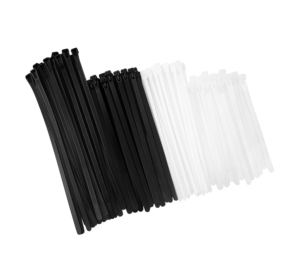 Cable Tie Plastic / Nylon White and Black