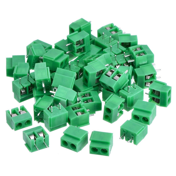PCB Mount Screw Terminal Block Connector 300V 10A (Green)