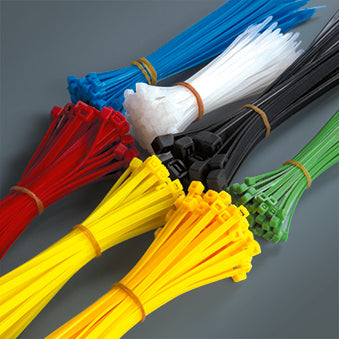 PVC COLOUR CABLE NYLON / PLASTIC CABLE TIES