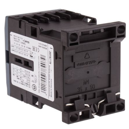 Siemens Sirius Innovation 3RT2018-AP01 3 Pole Contactor, 3NO, 16 A, 7.5 kW, 230 V ac Coil