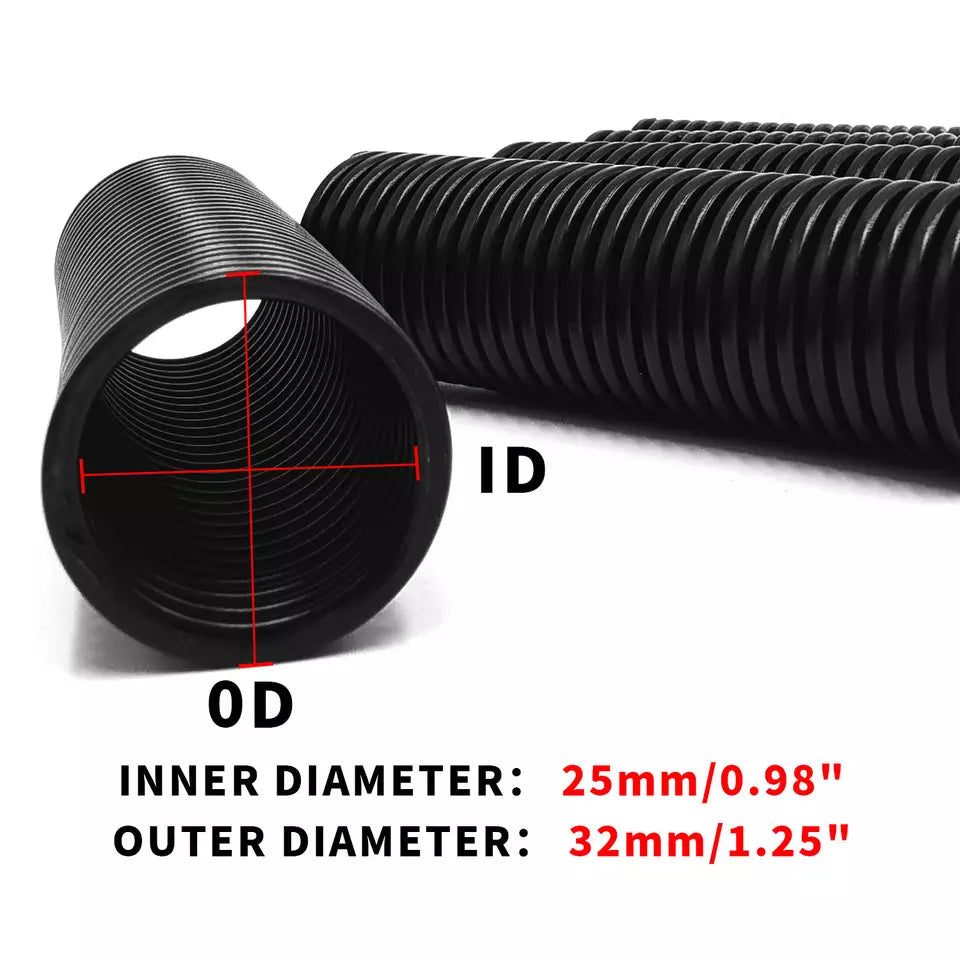 PVC Nylon Corrugated Flexible