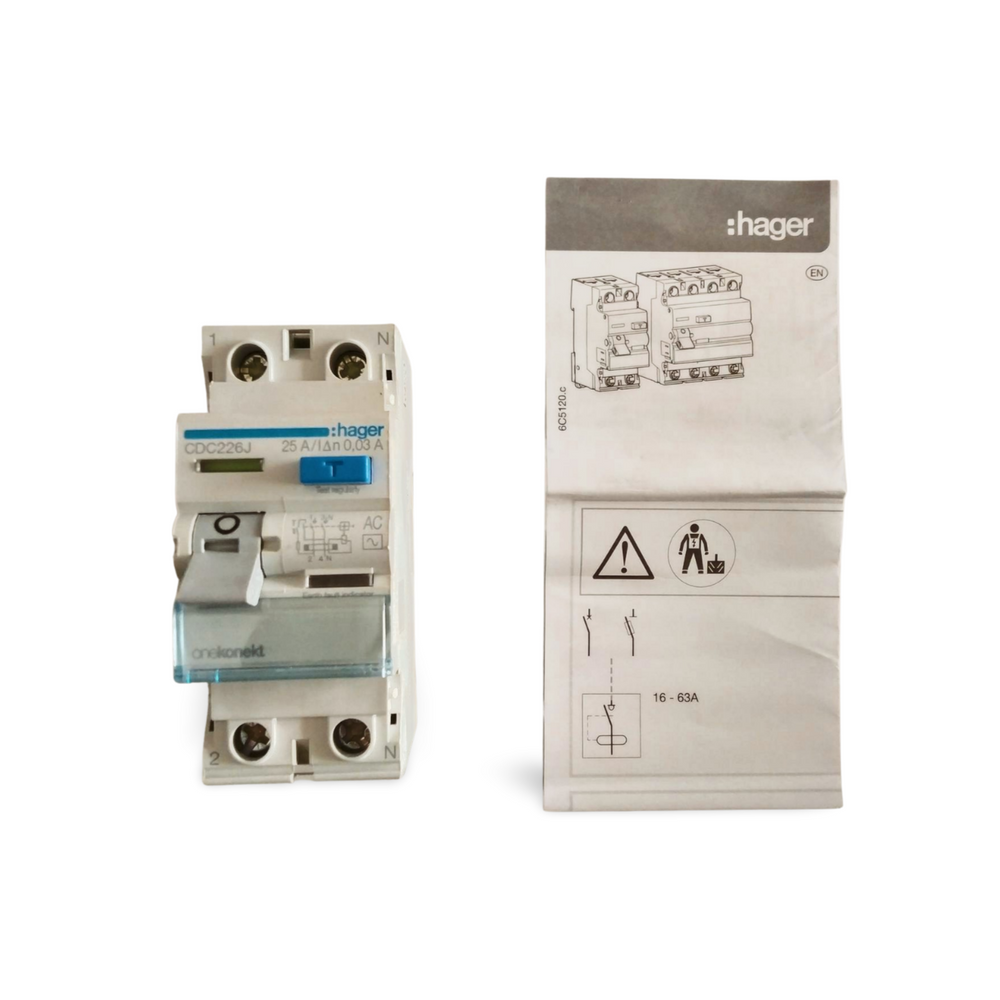 RCCB Residual Current Circuit Breaker