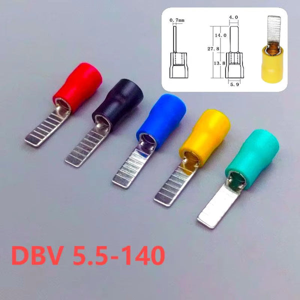 C45 Terminals for DZ47 Air Switch Circuit Breaker Wire Connector Electric Cable Connector Copper Crimp Terminal C45