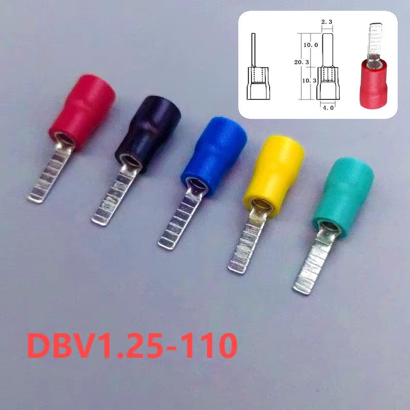 C45 Terminals for DZ47 Air Switch Circuit Breaker Wire Connector Electric Cable Connector Copper Crimp Terminal C45