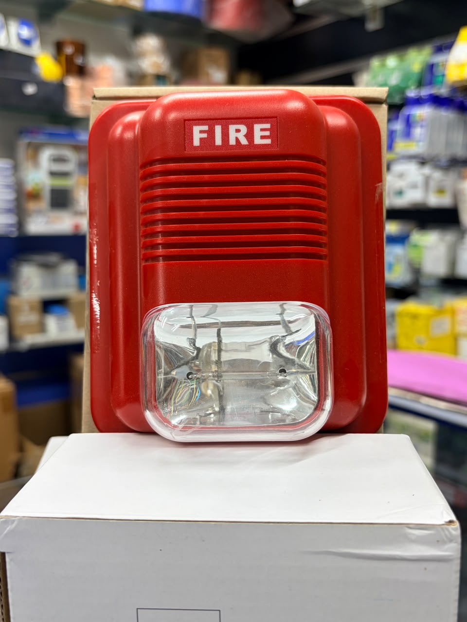 CONVENTIONAL FIRE ALARAM HORN STROBE SOUNDER CUM STROBE OR  HOOTER WITH FLASHER