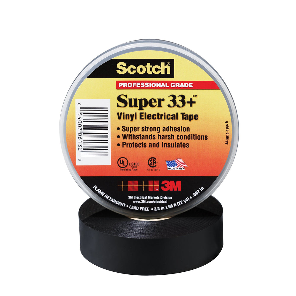 Vinyl Electrical Tape  3M Scotch Super 33+