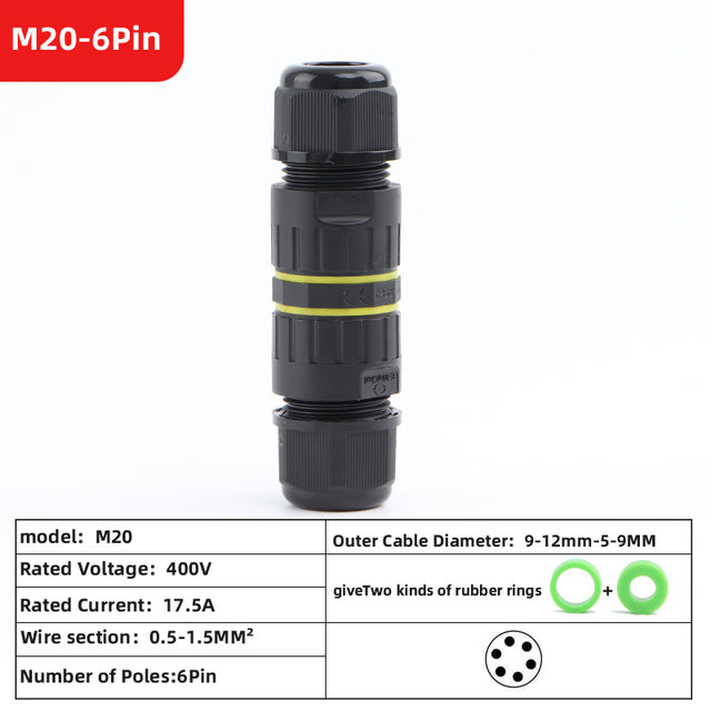 Waterproof connector \ Line Connector