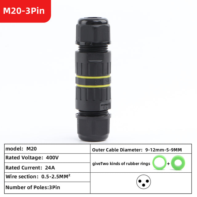 Waterproof connector \ Line Connector
