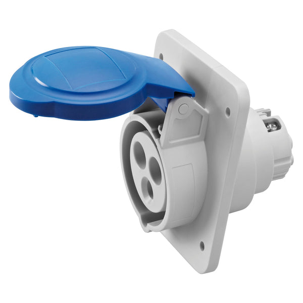 Industrial female socket 32Amp 3Pin - GW62216H