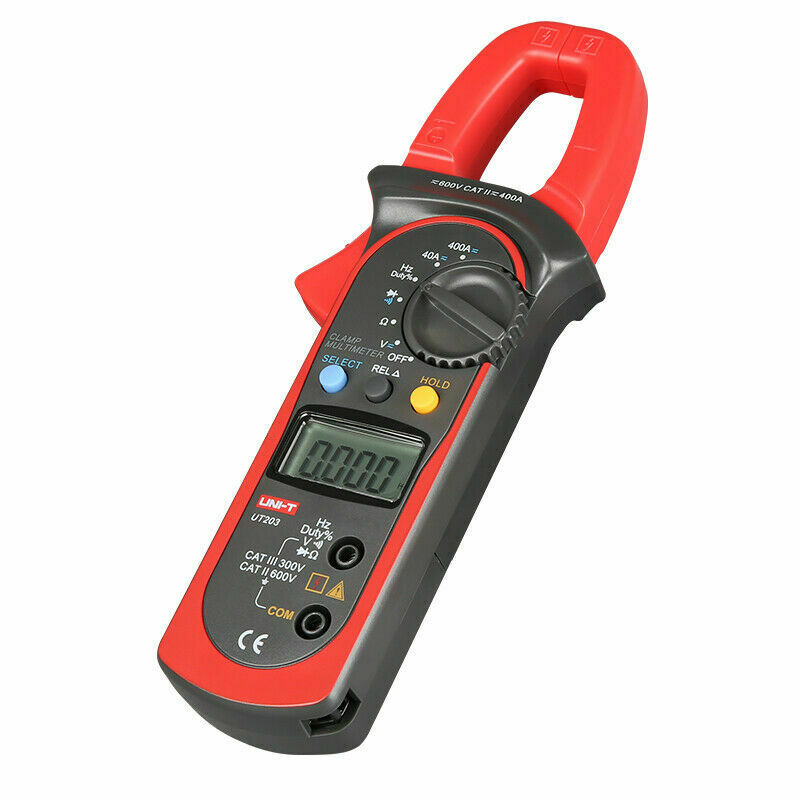 Digital Clamp Meter AC DC Volt ( UNI-T UT203+) Upgraded Version