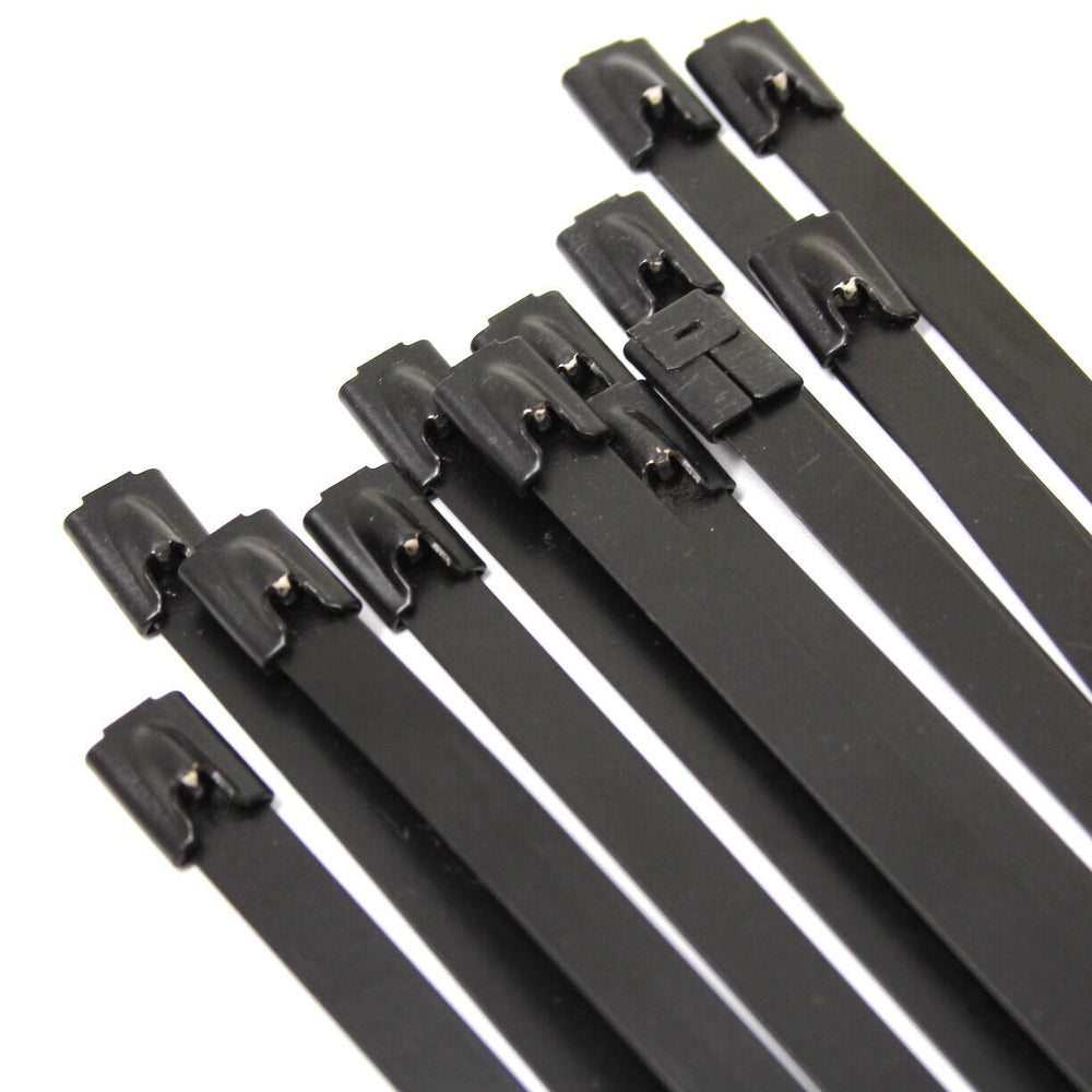 Stainless Steel cable tie Coated 4.6 x 300MM Pack of 100 Nos