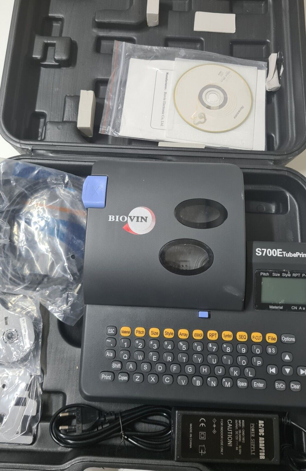 Electronic lettering machine - Biovin S700E