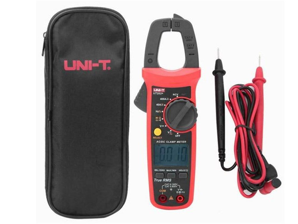 Digital Clamp Meter AC DC Volt ( UNI-T UT203+) Upgraded Version